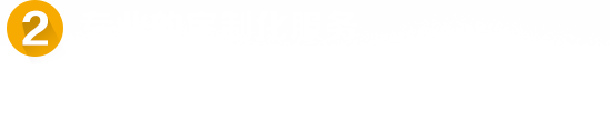 專業(yè)定制化服務(wù)